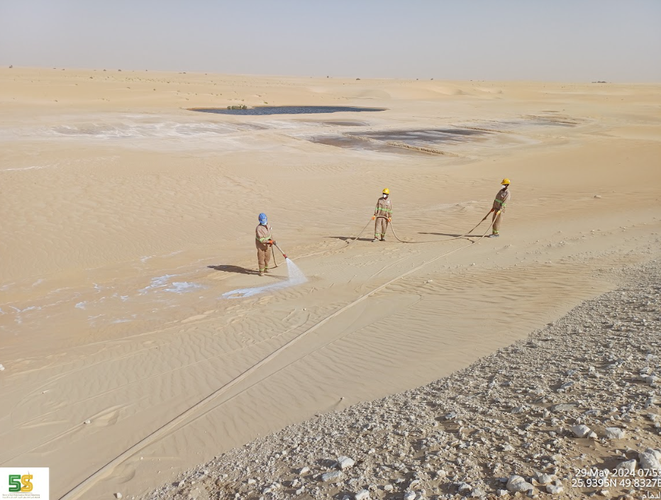 مشروع تثبيت الطرق